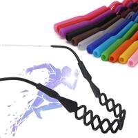 Silicone string eyeglasses holder 18 cm, hole 3*4 mm