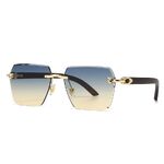 Metal rimless sunglasses Elit 3064-EL