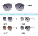 Metal frame polarized sunglasses S5011