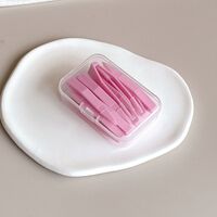 Комплект из 10 штук мини-наборов для мягких контактных линз - пинцет JM夹十个装（实色）