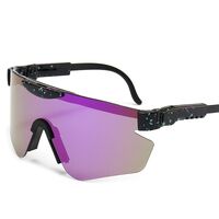 Polarized plastic TR90 sunglasses with UV400 protection 2948-GT