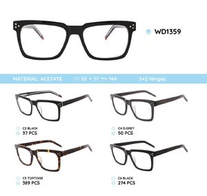Plastic acetate eyeglasses frame WD1359