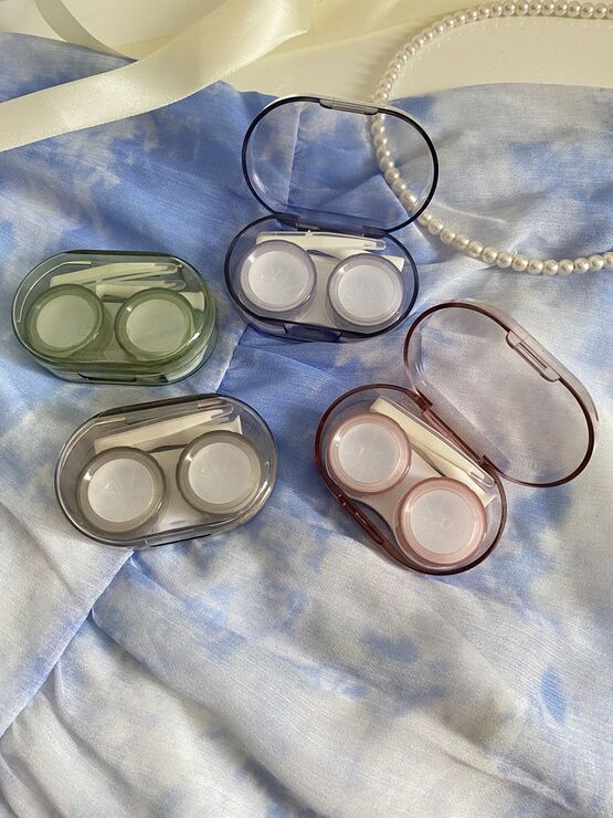 Mini set for a soft contact lens (Kits for contact lenses) B47-case