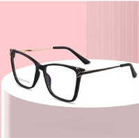 TR90 plastic frame or glasses with blue light protection, with spring hinges FA87058 