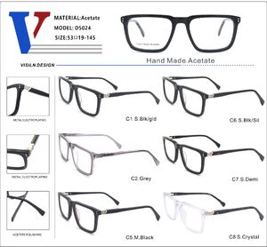 Оправа пластиковая из ацетата с флексом D5024-DA