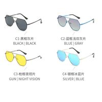 Polarized metal sunglasses with UV400 protection 2967-GT