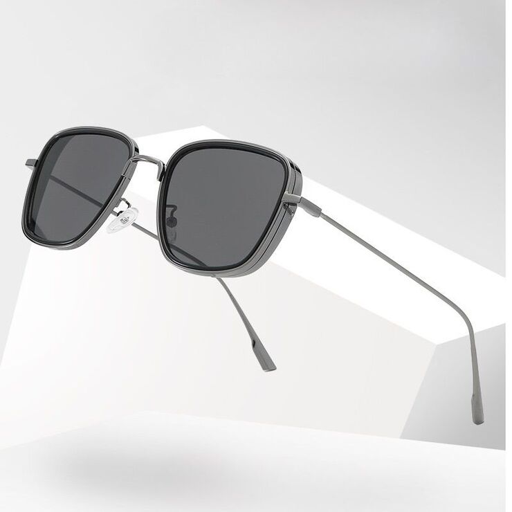 Поляризационные солнцезащитные металлические очки с защитой UV400 2840-GT