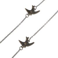 Металлическая нескользящая цепочка, c ласточкой, для очков и масок GL125