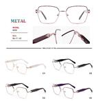 Metal frames for glasses with spring hinges Big City RD9028