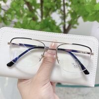 Combined frame (metal + TR90) with Blue Ray Cut protection lenses and flex MAMO F99061