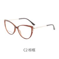 TR90 plastic frame or glasses with blue light protection, with spring hinges FA87086