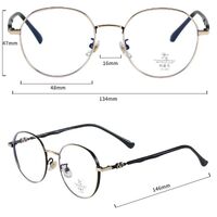 Metal frames with Blue Ray Cut lenses MAMO F99006