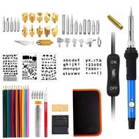 Набор паяльный, паяльник с регулируемой температурой 60 Вт, питание от 220 В