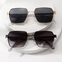 Plastic + metal square sunglasses for men Elit CB-1304-EL