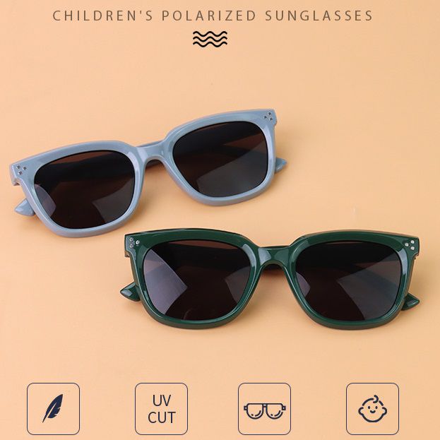 Polarized silicone sunglasses with UV400 protection for kids T11103