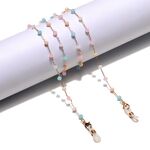 Glasses chain with crystals GL1275