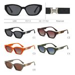 Polarized plastic sunglasses Leke P5113