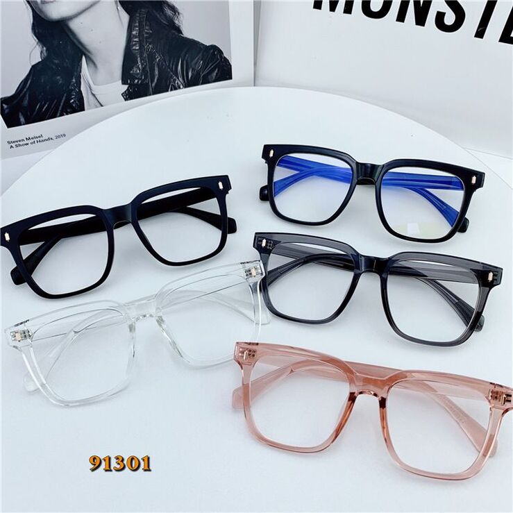 Hybrid frame, metal + TR90, with Blue Block coating SANTA 91301