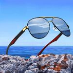 Polarized aluminum-magnesium sunglasses with UV400 protection 3000-2-GT