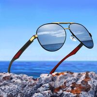 Polarized aluminum-magnesium sunglasses with UV400 protection 3000-2-GT