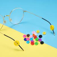 Stopper - eyeglasses temple attachment, anti-slip earhook, Ø15*5 mm