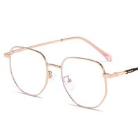 Metal glasses with blue light and UV protection 9676-2-GT