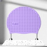 Шапочка для плавания силиконовая водонепроницаемая взрослая SC900-YU