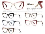 Plastic TR90 frame for glasses with UV protection More LS229