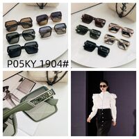 Polarized metal + TR90 sunglasses P05KY 1904