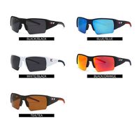 Plastic semi-rimless sunglasses for men Elit 2241-EL