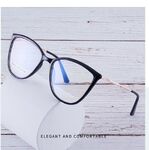 Оправа для очков пластиковая TR90 с защитой от синего света, с флексом FA87073