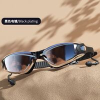 Swimming waterproof anti-fog goggles, diopters from -1.50 to -8.00, 770-ED-YU