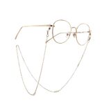 Metal non-slip chain, with pearls, for glasses and masks GA048