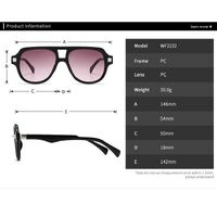 Plastic sunglasses Elit 2232-EL