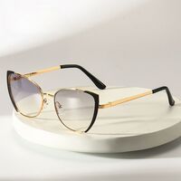 Солнцезащитные металлические очки с защитой UV400 9738-2-GT