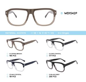 Plastic acetate eyeglasses frame WD1542P