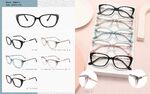 Plastic acetate frame for women Big City MS8413