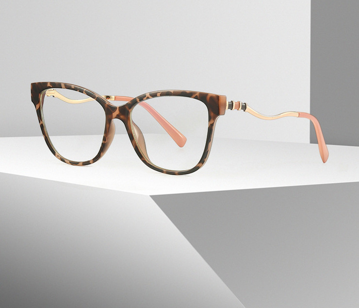 Plastic frames for glasses TR90+CA material (flex hinges) FOCUS FCS2063