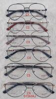 Metal frames for glasses with flex hinges Defile D1263AJ