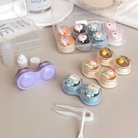 Mini set with contact lens cases WK401, 4pcs