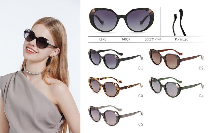 Polarized plastic sunglasses Leke LK14007