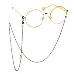 Metal non-slip chain, with petal, for glasses and masks GL607