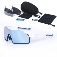 Safety shockproof sports goggles+3 caps 骑行-9036-1