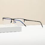 Металлические очки с защитой от синего света Blue Block FENQI F990070