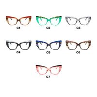 Plastic TR90 glasses with blue light protection for women TR5227-PN