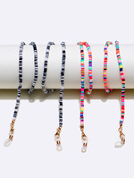 Set of two glasses chain with Christmas deer and antlers GM071