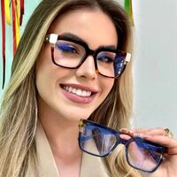 Plastic TR90 glasses with blue light protection for women TR5236-PN