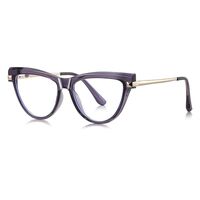 Plastic women's TR90 frame for glasses with UV and Blue Ray Cut protection More LS246