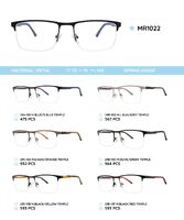 Металлическая оправа с дужками из материала TR-90 со встроенным флексом MR1022