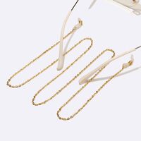Gold-colored metal non-slip chain, for glasses and masks GL1533